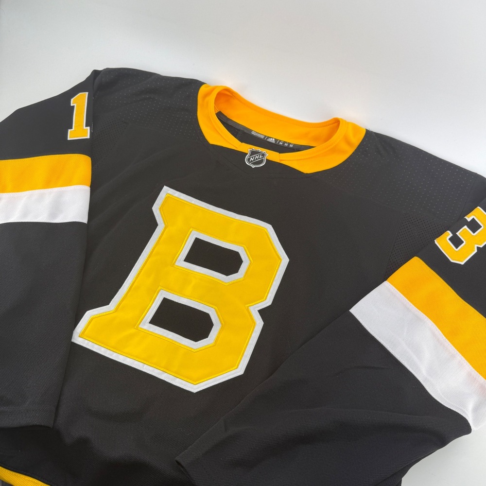 Adidas Boston Bruins Charlie Coyle 13 NHL Hockey‎ Jersey Mens 54 Black Gold